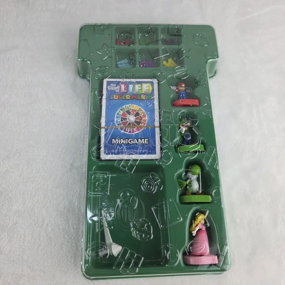 2021 Hasbro Game of Life Super Mario Edition Complete Open Box Fast Shipping
